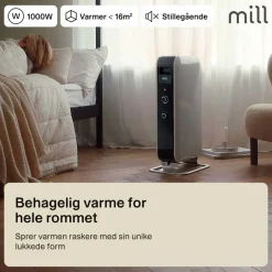 Mill Gentle Air Mec 1000W oljeovn