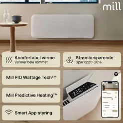 Mill Invisible Smart WiFi Gen 4 2000W panelovn