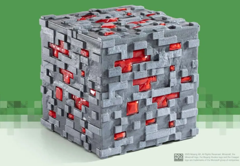 Minecraft™ Redstone Ore dekorativt lys