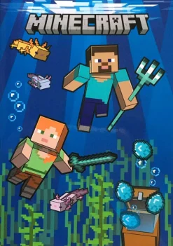 Minecraft: Underwater notatbok A6