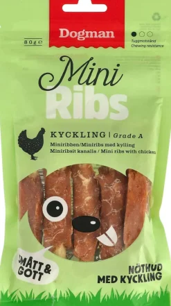 Miniribs med Kyckling 80g
