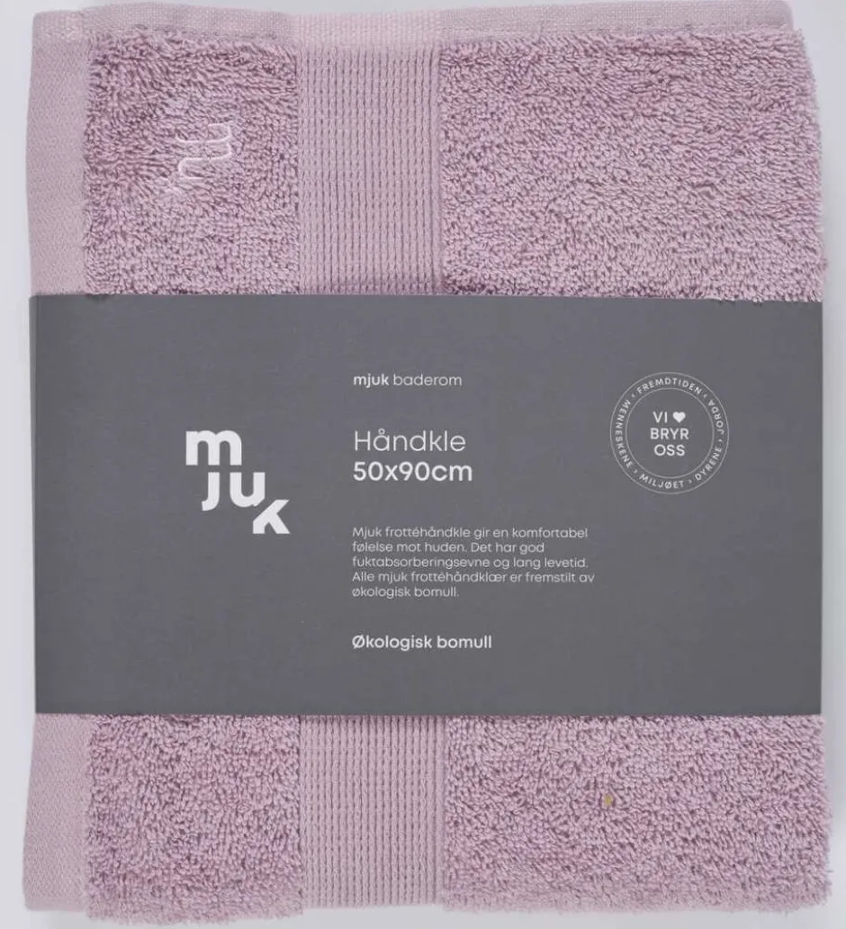 Mjuk frottéhåndkle