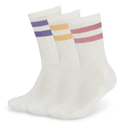 Mjuk tennissokker unisex 3-pk