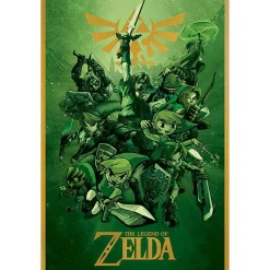 Nintendo The Legend of Zelda Link plakat
