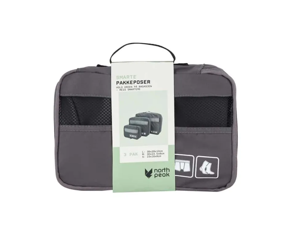 Northpeak sett med pakkeposer 3-pk