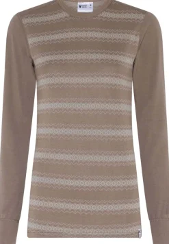Northpeak ull/bambus trøye dame