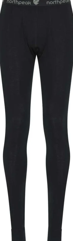 Northpeak ull/bomull longs herre