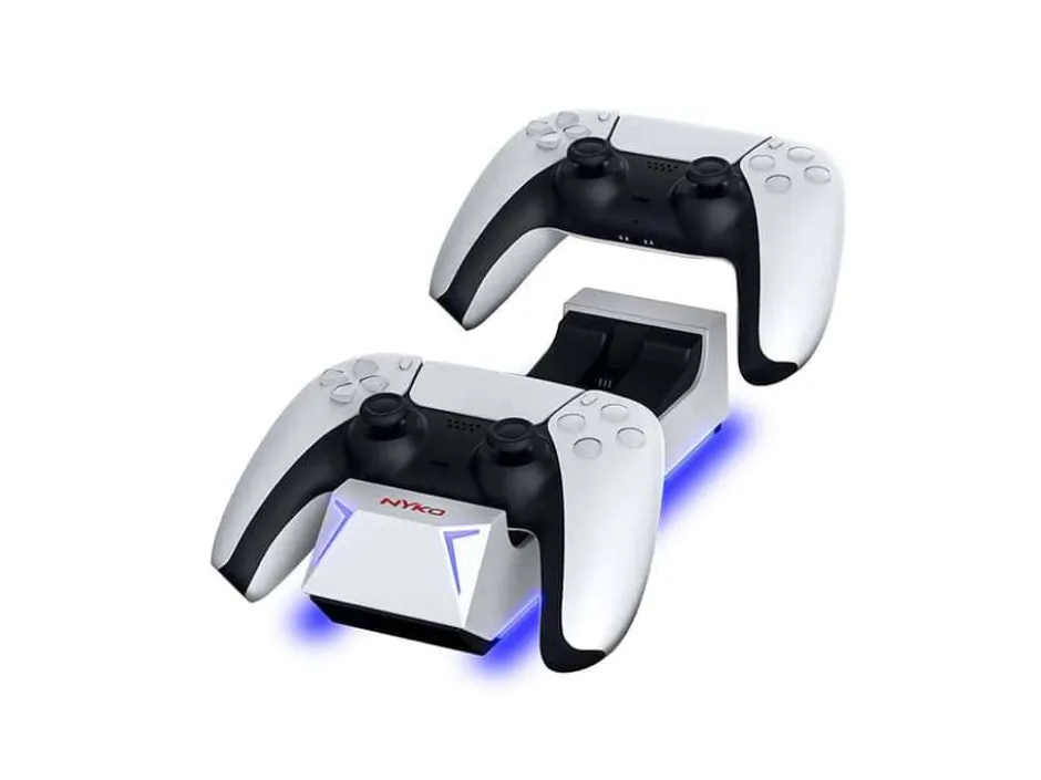 Nyko dobbel ladestasjon for PS5 DualSense™-kontrollere