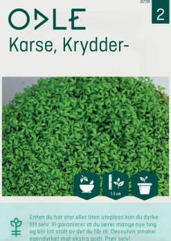 Odle krydder karse frø