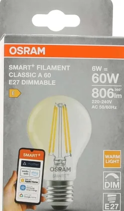 OSRAM LED-pære Classic 60 E27