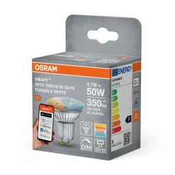 OSRAM SMART+ MATTER Tunable White Spot PAR16 50 45° 4.7W GU10
