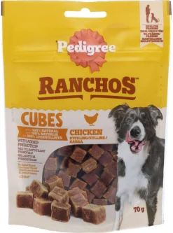 Pedigree® Ranchos Cubes Chicken 70g