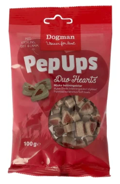 Pep Ups Duo Hearts 100g
