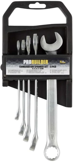 Probuilder kombinasjonsnøkkelsett 5 deler