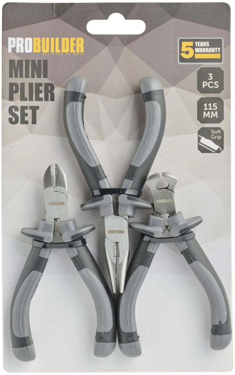 Probuilder Mini tangsett 3 deler