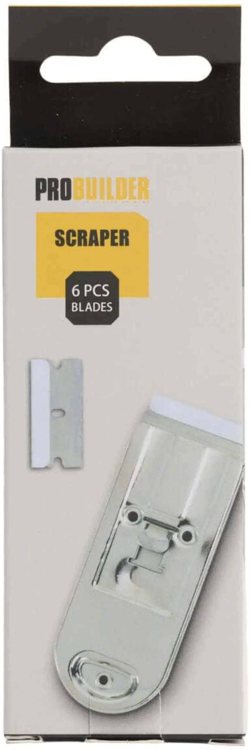 Probuilder vindu/glasskrape m/6 blad