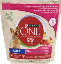 Purina One Small Dog Adult 1,5kg