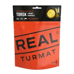 Real Turmat torsk i kremet karrisaus
