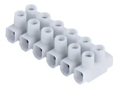 Rekkeklemme 0.5-2.5mm 6 pol