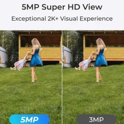 Reolink Smart 2K+ Video Doorbell WiFi-ringeklokke med 5 MP kamera
