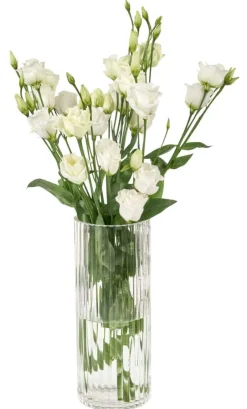Rille glassvase