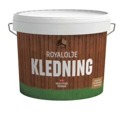 royalolje for kledning og takbord