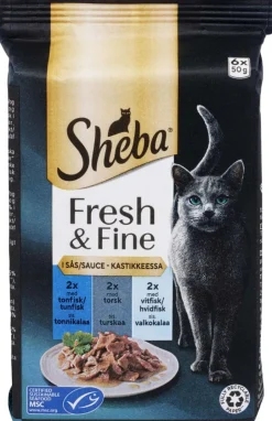 Sheba® Fresh & Fine Fisk 6x50g