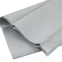 Silkepapir med glitter 6pk