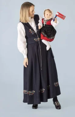 Småtroll Ida festdrakt baby