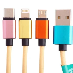 Squishmallows® 3-i-1 USB-C/Micro/Lightning ladekabel