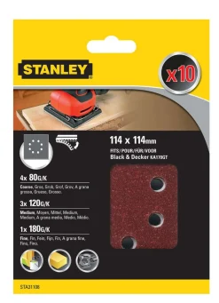 Stanley STA31108 slipepapir 10-pk