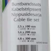 Strips mix nøytral/svart 700 stk