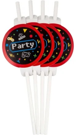 Sugerør Gaming 4pk