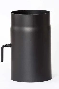Tolmer Ø150x250 mm røkrør m/spjell