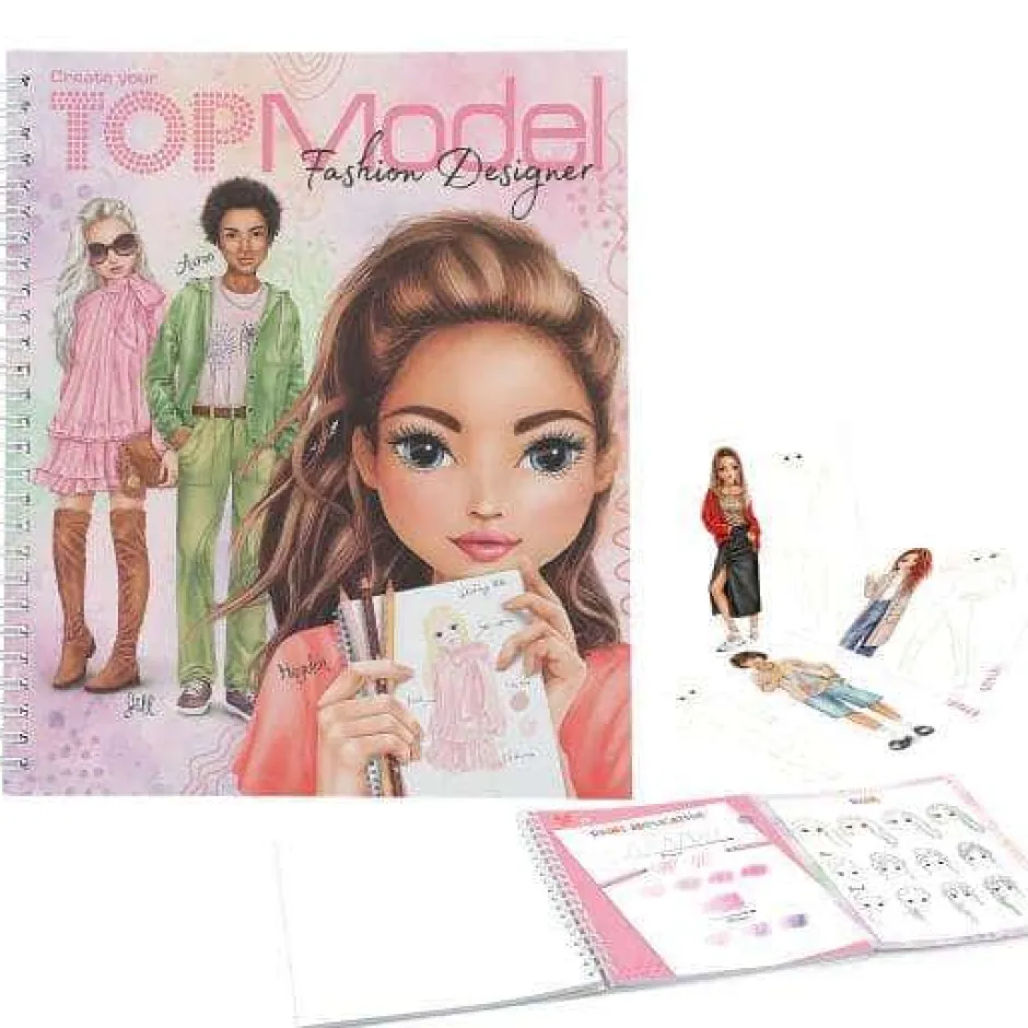 TOPModel Fashion Designer tegnebok