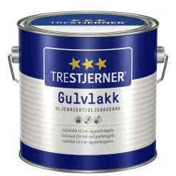 Trestjerner gulvlakk oljebasert blank
