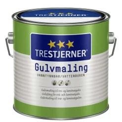 TreStjerner 40/halvblank gulvmaling