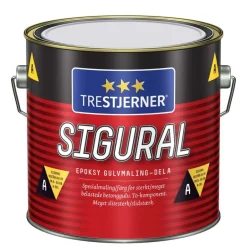 TreStjerner Sigural epoxy del A gulvmaling