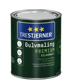 TreStjerner 15/silkematt Premium gulvmaling