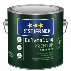Trestjerner 15/slilkematt Premium gulvmaling