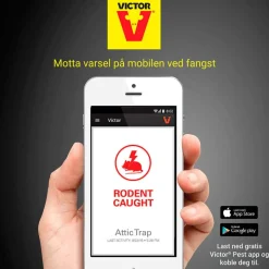 Victor Smart-Kill Wifi elektronisk musefelle