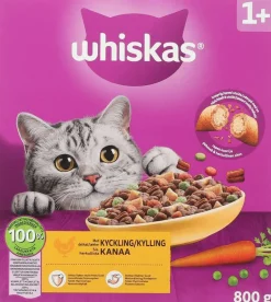 Whiskas 1+ Kylling 800g