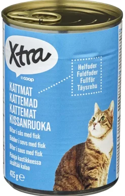 Xtra Kattemat med Fisk 415g